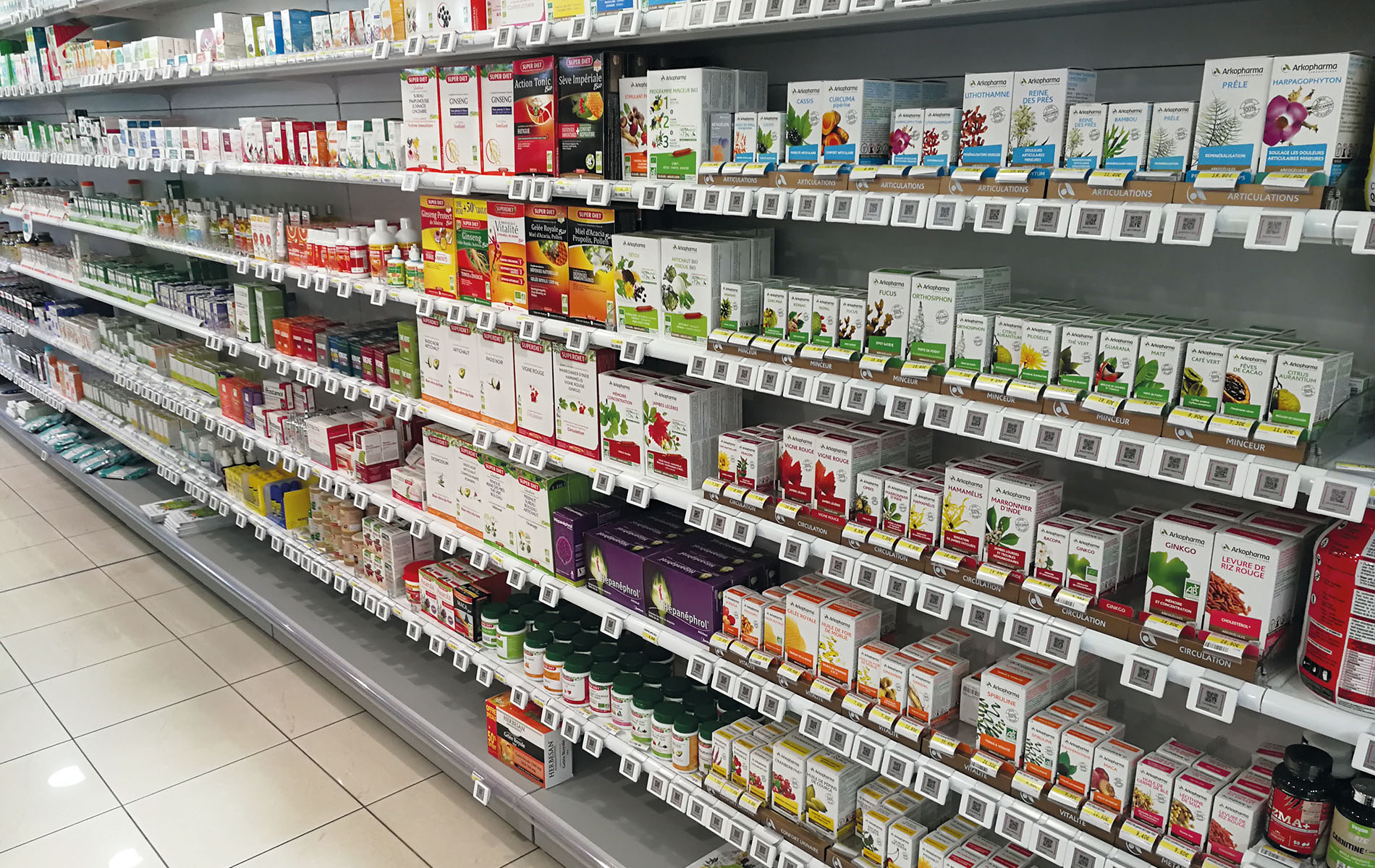 install electronic shelf labels